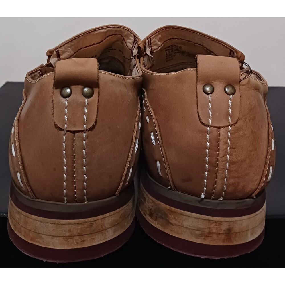 2-Steve Madden (Slip On-Dress Shoes)-(Black-Brown)-(Size 10)-(Pre-owned)-$35.00 - Picture 10 of 12